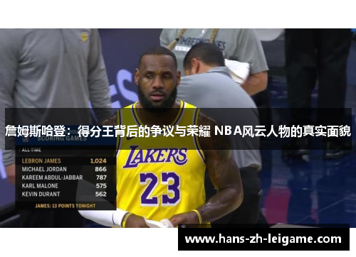 詹姆斯哈登:得分王背后的争议与荣耀 NBA风云人物的真实面貌 詹姆斯哈登:得分王背后的争议与荣耀 NBA风云人物的真实面貌